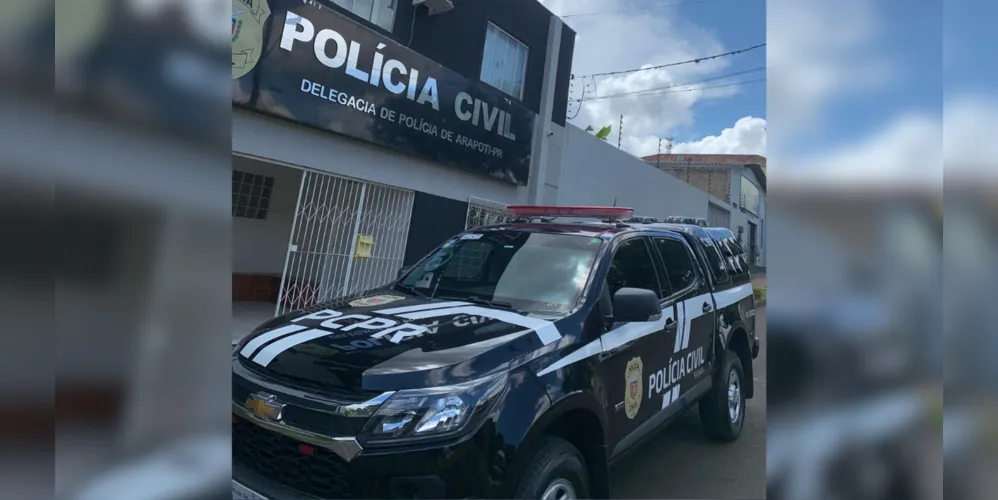 A ação foi realizada pela Polícia Civil do Paraná através da Delegacia de Arapoti