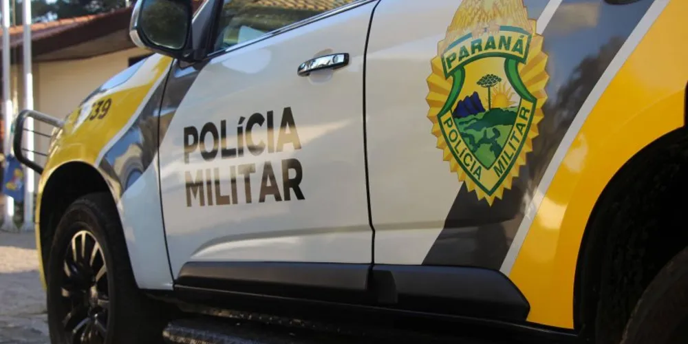 A vítima foi atendida por uma equipe da Polícia Militar