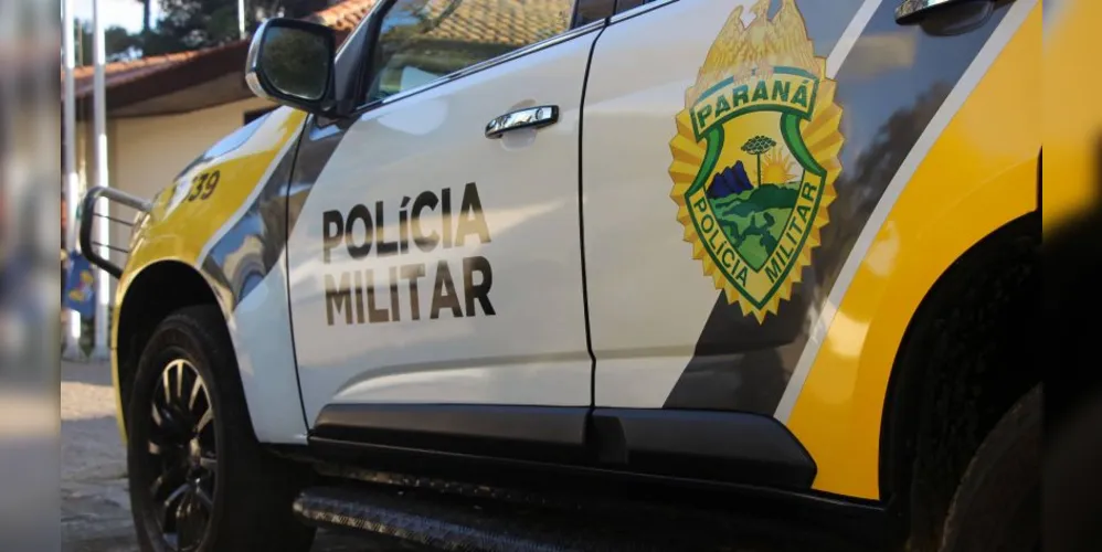 A vítima foi atendida por uma equipe da Polícia Militar