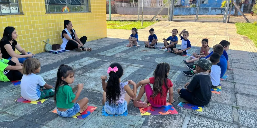 Projeto desenvolvido no CMEI Profª Elisiane do Rocio Hilgemberg Manys, é o primeiro do município a realizar a proposta