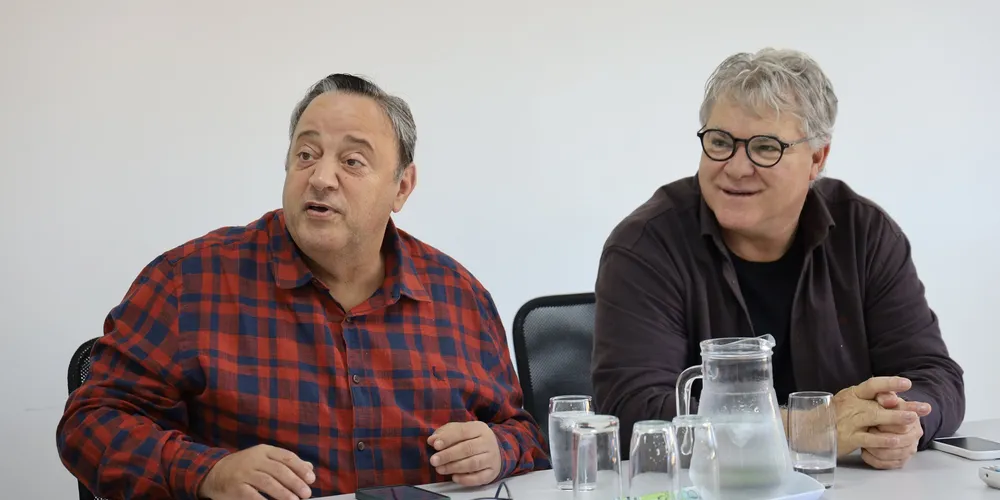 Hussein Bakri e Altamir Sanson estiveram reunidos