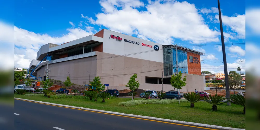 Inauguração do Shopping Plaza Campos Gerais ocorre nesta quinta-feira
