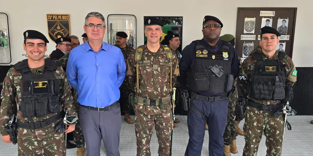 O 25º Pelotão de Polícia do Exército Mecanizado será comandado pelo 1° Tenente Cavalcante