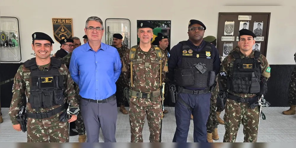 O 25º Pelotão de Polícia do Exército Mecanizado será comandado pelo 1° Tenente Cavalcante