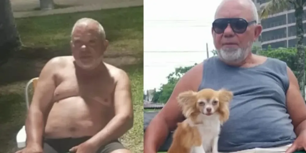 O carro de Antonio Custodio da Veiga foi encontrado incendiado