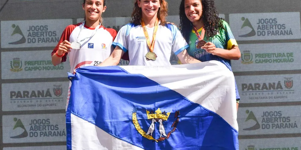 Ao todo, os atletas de Ponta Grossa conquistaram dois troféus e 16 medalhas