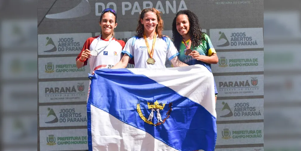 Ao todo, os atletas de Ponta Grossa conquistaram dois troféus e 16 medalhas