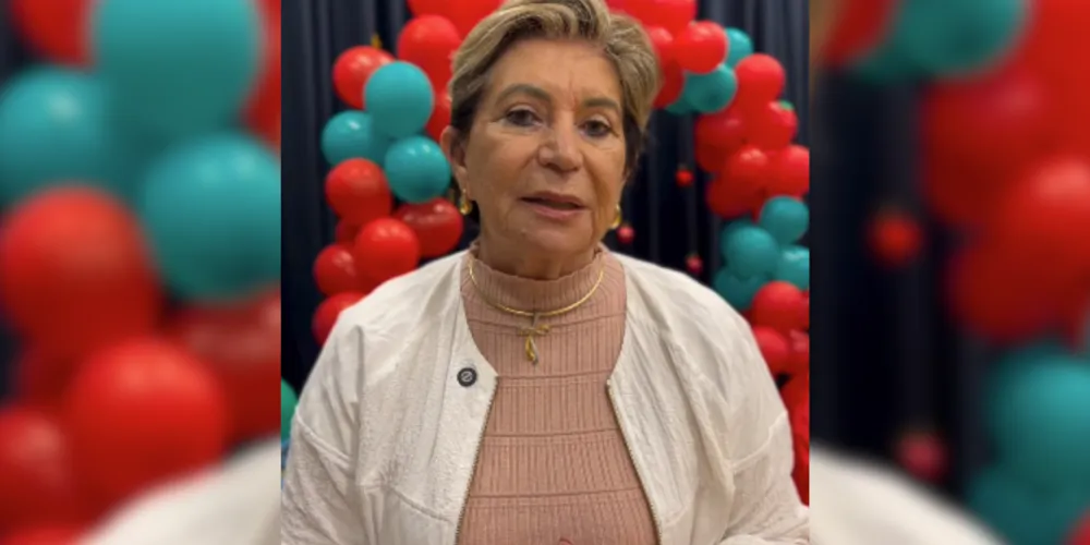 A prefeita de Ponta Grossa, Elizabeth Schmidt (União Brasil)