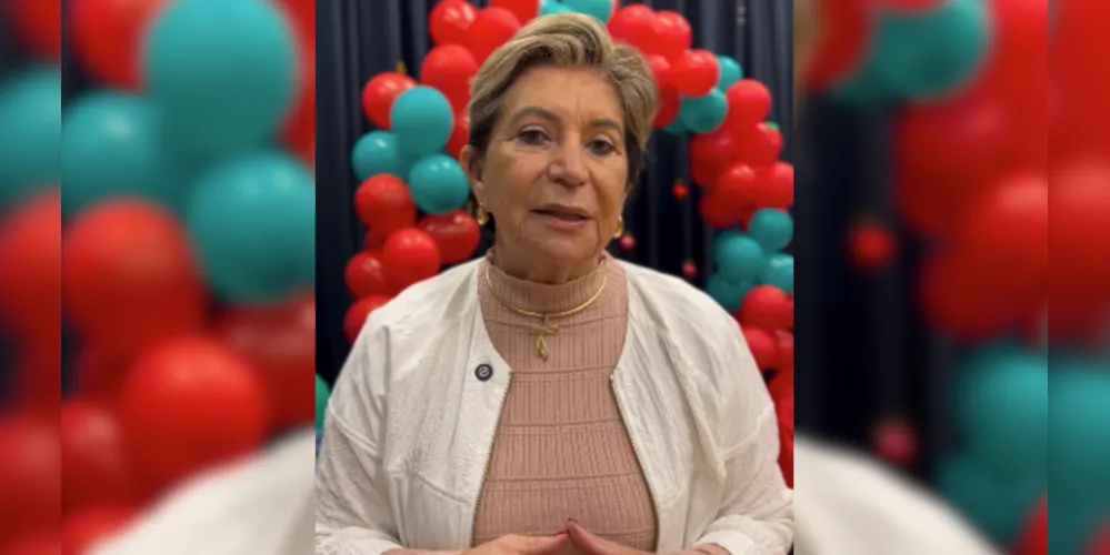 A prefeita de Ponta Grossa, Elizabeth Schmidt (União Brasil)