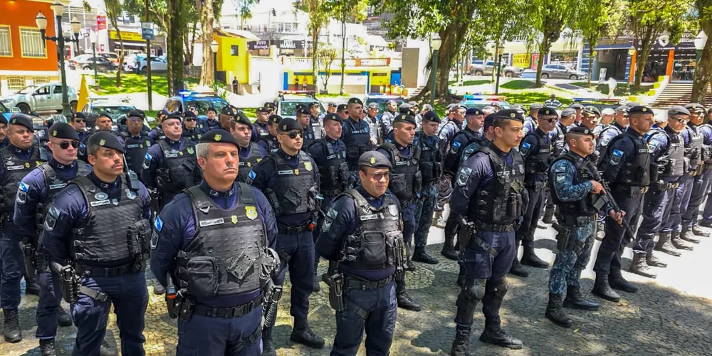 A ação foi realizada na Praça Barão do Rio Branco