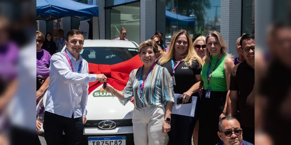 Esta é a segunda entrega de veículo 0 km realizada pela FASPG em menos de 15 dias