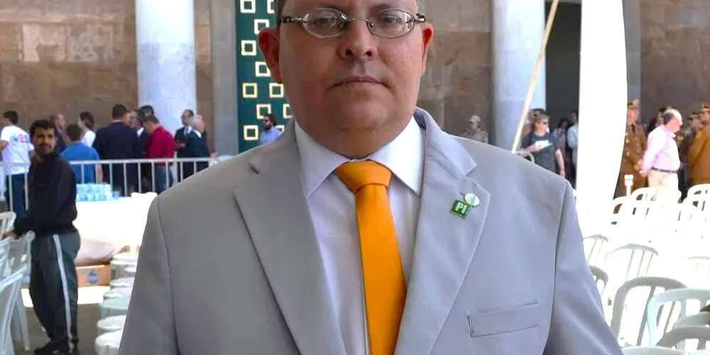 Marcello Sampaio, presidente do Democrata em Ponta Grossa