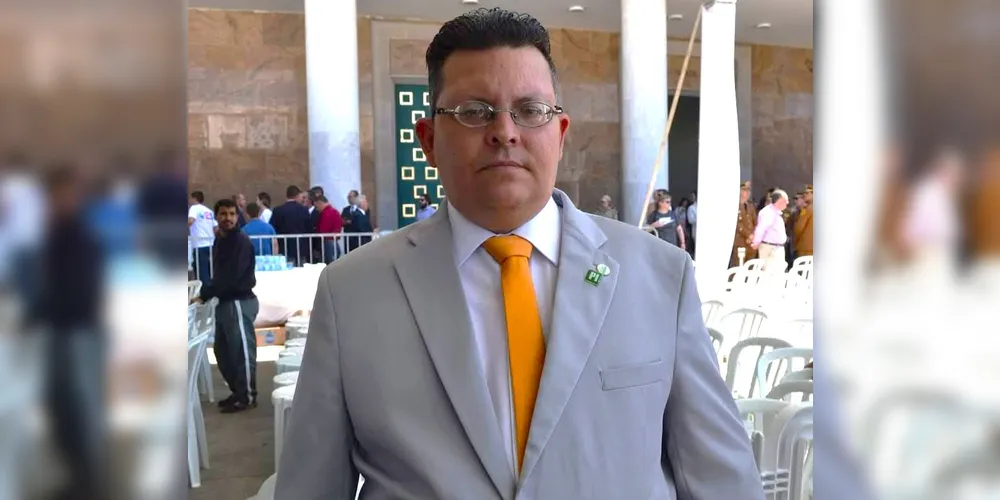 Marcello Sampaio, presidente do Democrata em Ponta Grossa