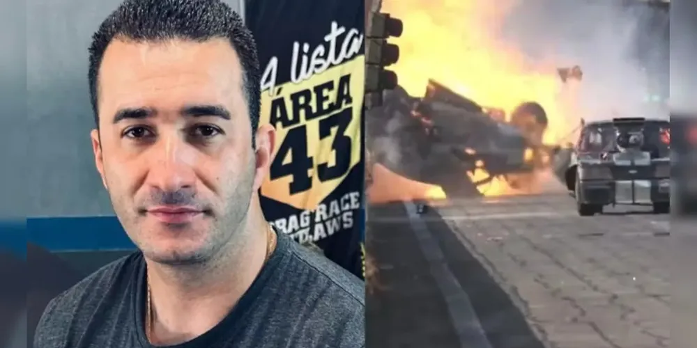 Cadu competia a bordo de um Chevy Nova especialmente preparado para a prova