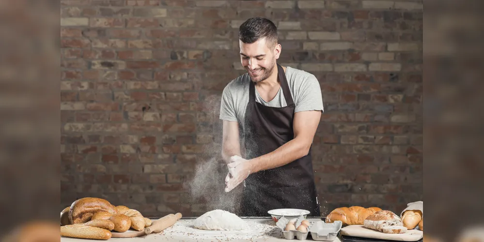Entre as oportunidades de emprego, está a de padeiro