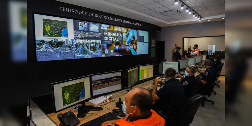 Até o início de 2026, serão instaladas 1.500 novas câmeras inteligentes em regiões estratégicas do Paraná