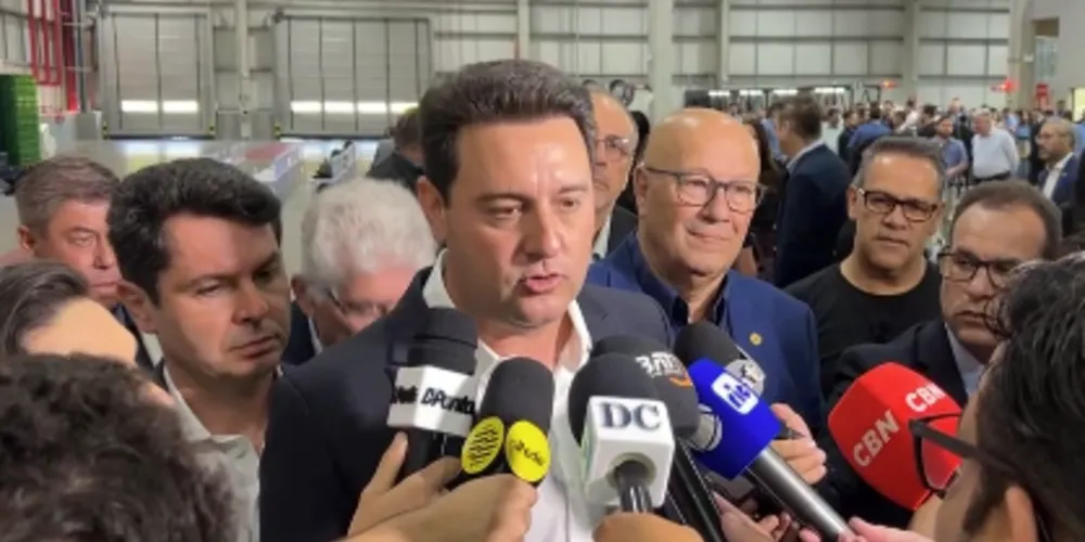 Anúncio foi feito durante inauguração de nova fábrica da Ambev em Carambeí e prevê investimentos bilionários em infraestrutura rodoviária