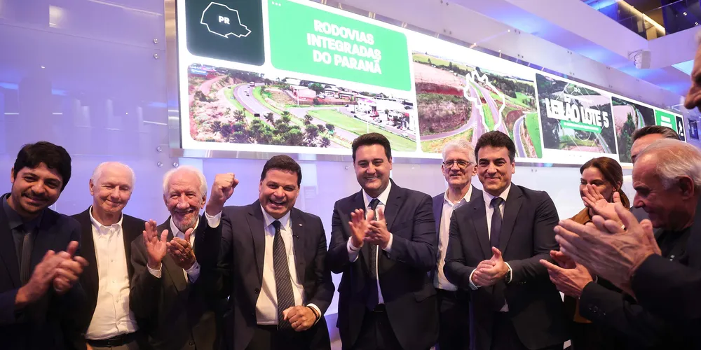 Conclusão dos leilões de concessões rodoviárias no Paraná ocorreu nesta quinta-feira (30)