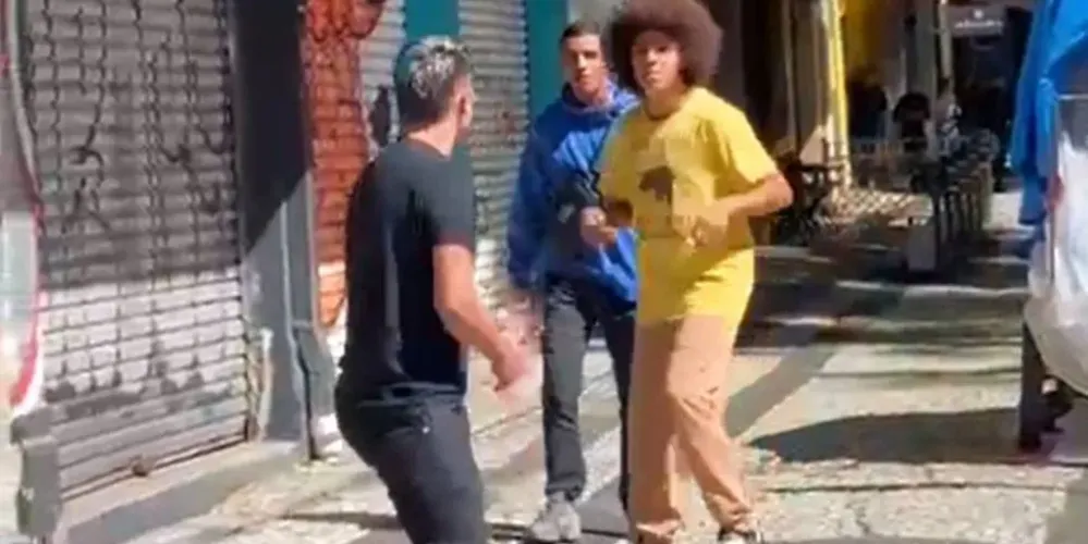 O deputado estadual Renato Freitas foi filmado durante briga em Curitiba