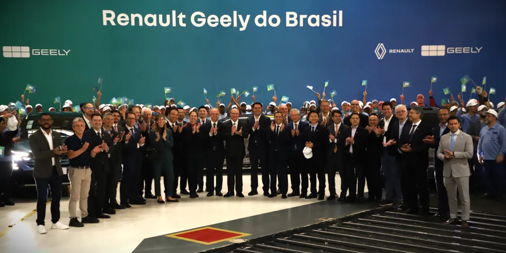 Anúncio foi realizado pelo governador, Ratinho Junior, e pelo vice-presidente, Geraldo Alckmin