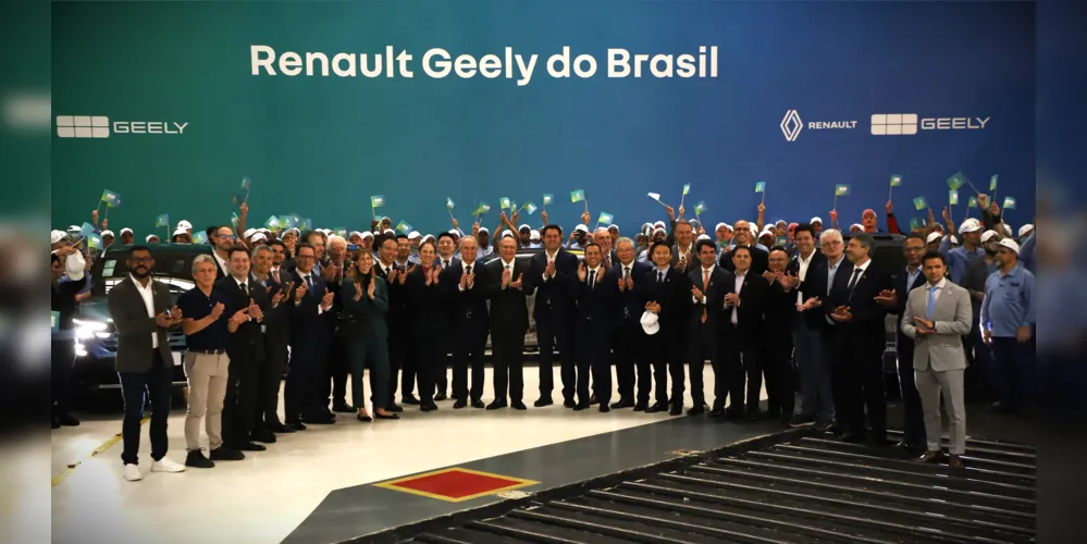 Anúncio foi realizado pelo governador, Ratinho Junior, e pelo vice-presidente, Geraldo Alckmin