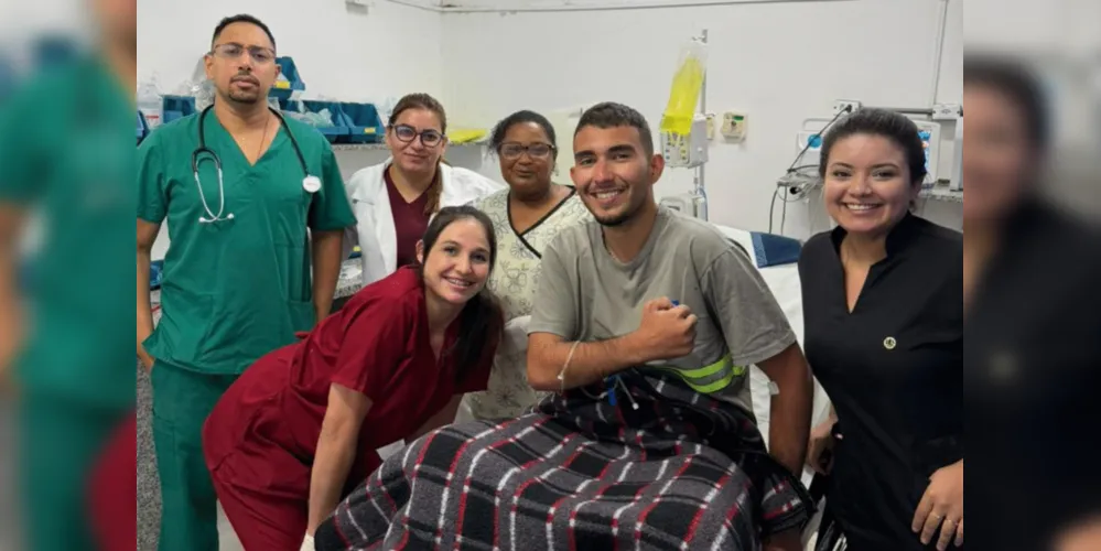 Roberto estava internado internado no Hospital Municipal de Antonina