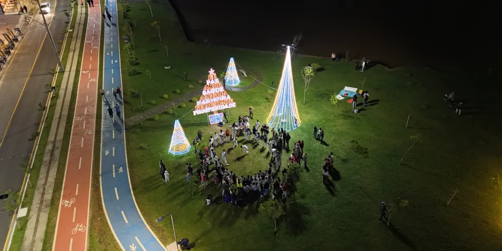 A roda de capoeira foi realizada na última quarta-feira (17) no Lago de Olarias