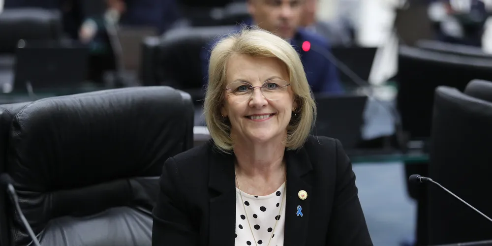 A deputada estadual Secretária Márcia Huçulak (PSD)