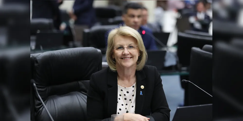 A deputada estadual Secretária Márcia Huçulak (PSD)