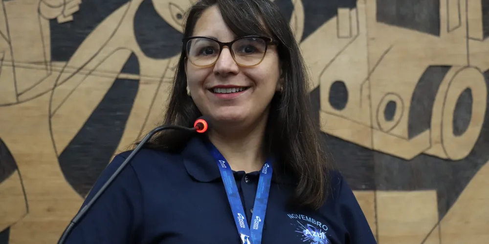 A secretária municipal de Recursos Humanos, Marilei de Fátima Ferreira Gonçalves