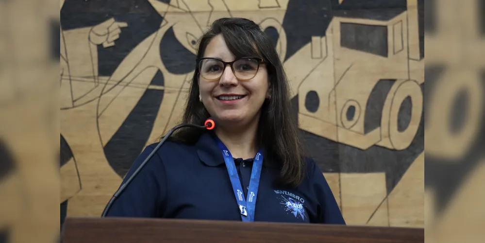 A secretária municipal de Recursos Humanos, Marilei de Fátima Ferreira Gonçalves