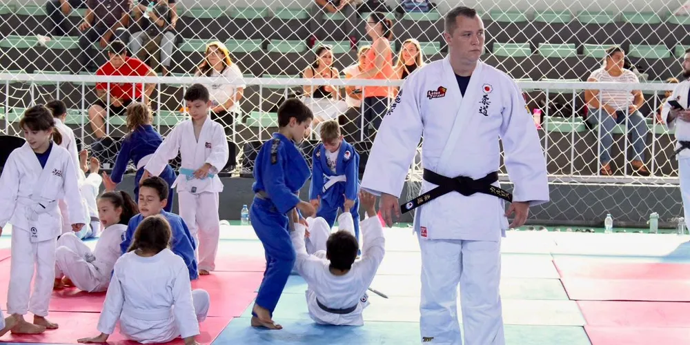 Carlos Silva, representante do projeto Leões do Tatame