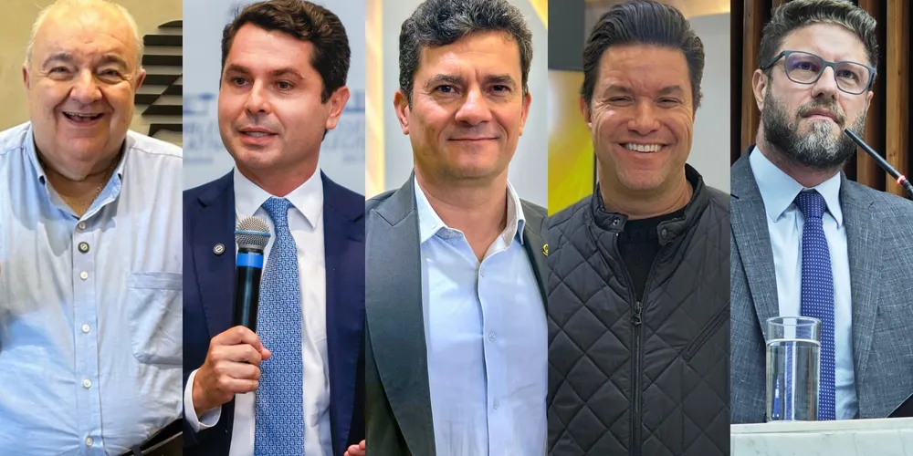 Rafael Greca, Alexandre Curi, Sergio Moro, Guto Silva e Requião Filho são citados na pesquisa