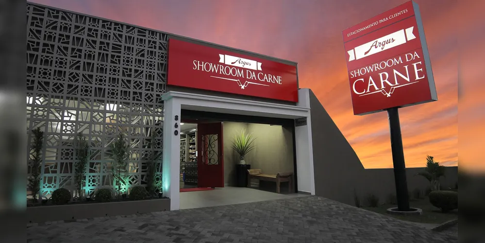 O Showroom da Carne fica localizado  na avenida Visconde de Mauá, 860 em Oficinas