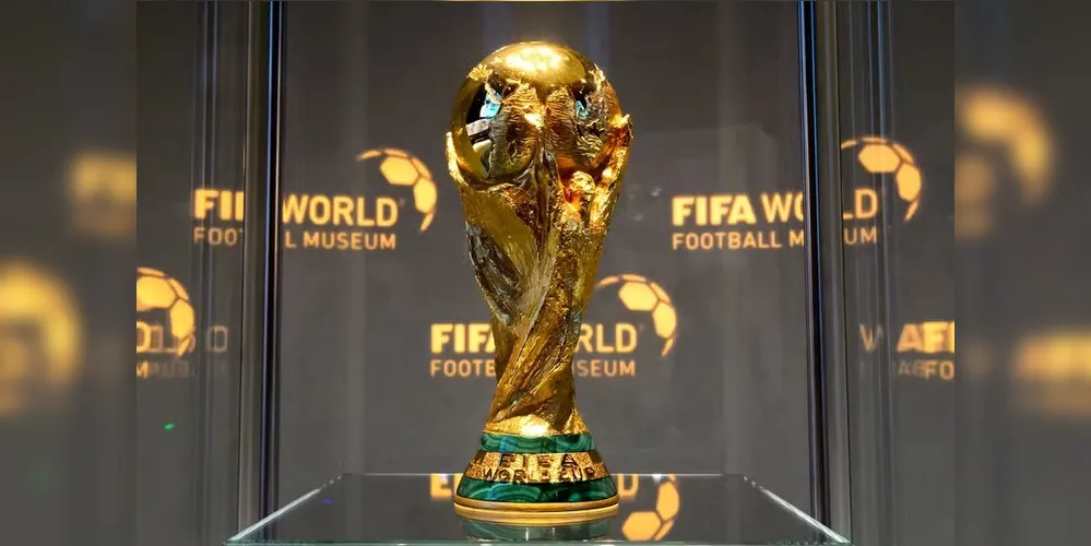 A taça da Copa do Mundo