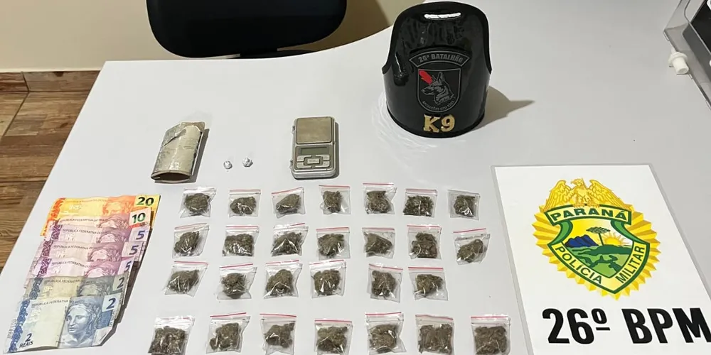 O material foi apreendido e entregue na 56ª Delegacia