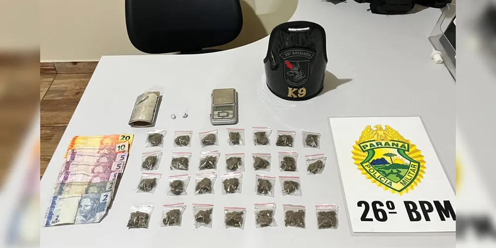 O material foi apreendido e entregue na 56ª Delegacia