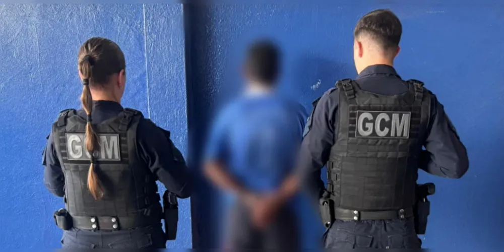 Suspeito foi preso pela GCM
