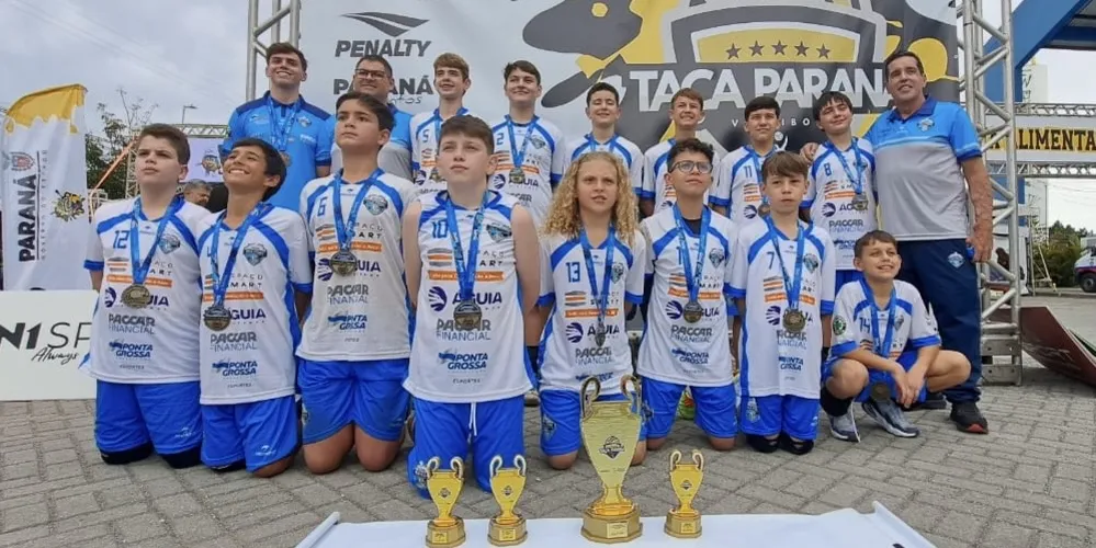 Além do título coletivo, os ponta-grossenses também brilharam nas premiações individuais