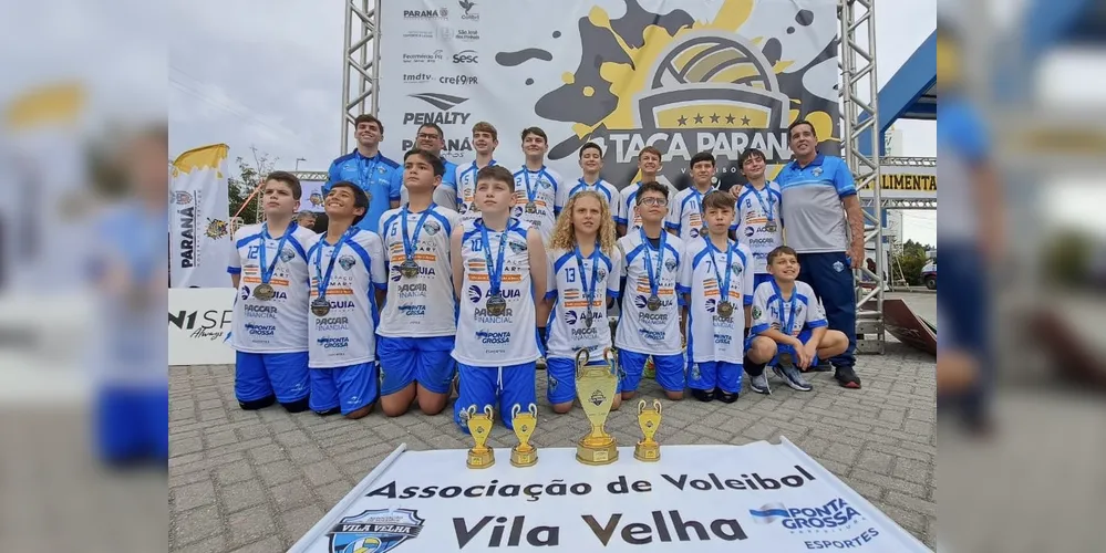 Além do título coletivo, os ponta-grossenses também brilharam nas premiações individuais