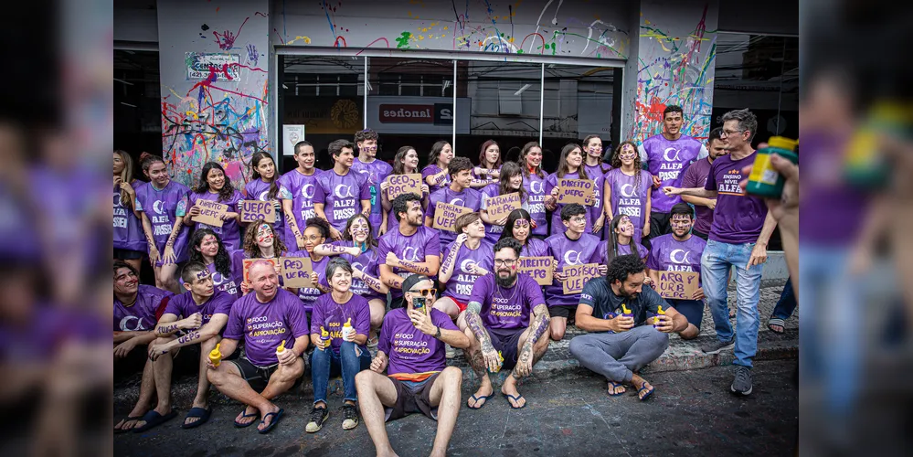 O Alfa teve 68 alunos aprovados na UEPG