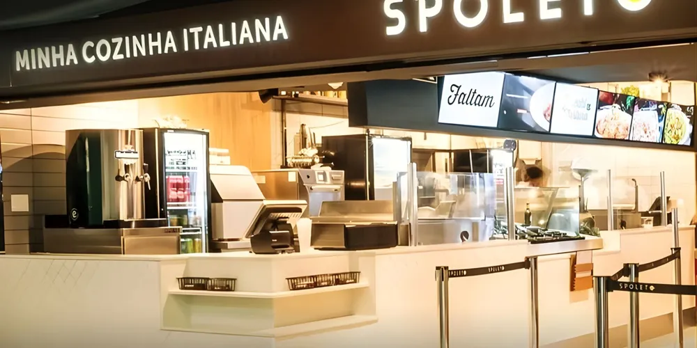 O Spoleto em Ponta Grossa está localizado no Plaza Campos Gerais, na Avenida Visconde de Taunay, 2023