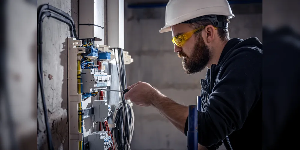 Entre as oportunidades de emprego, está a de eletricista