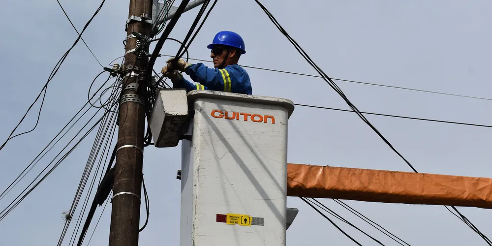 Copel registrou 228 ocorrências em Ponta Grossa
