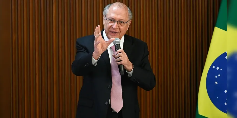 Vice-presidente durante discurso em La Paz, Bolívia