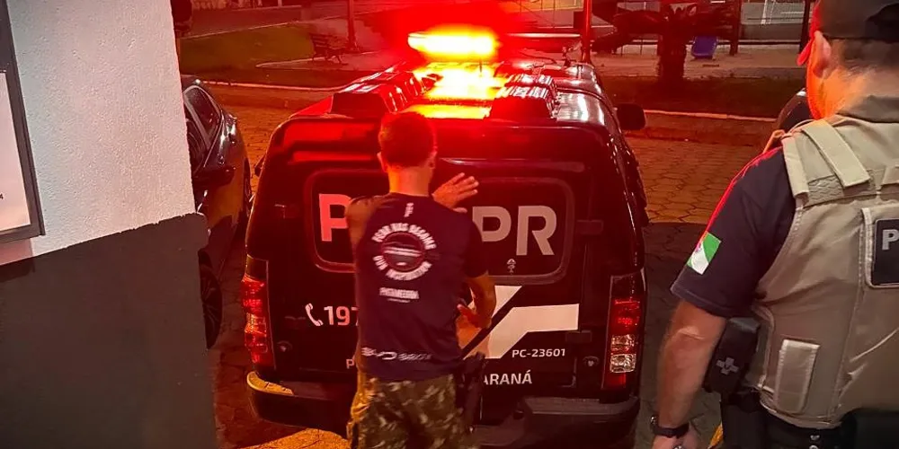 Suspeito foi encaminhado à Cadeia Pública de Castro