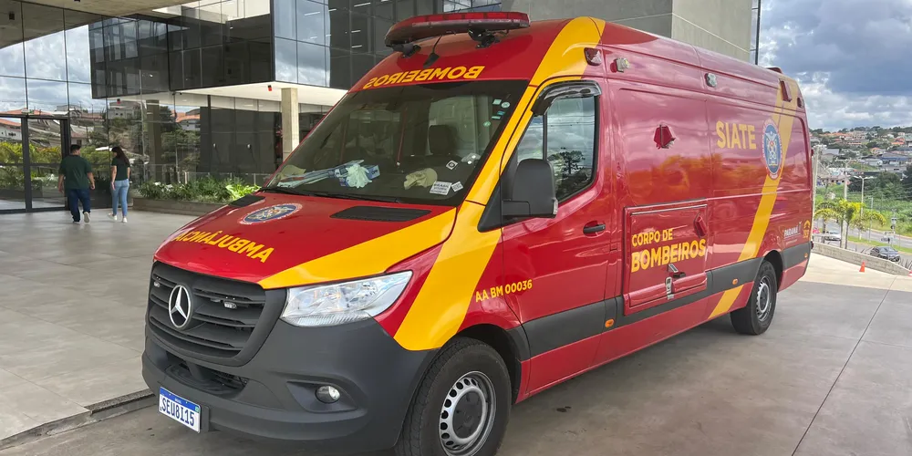 Equipes do Siate foram até a ocorrência