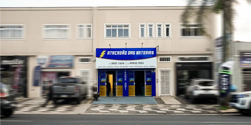 O Atacadão está localizado na avenida Ernesto Vilela, n° 295