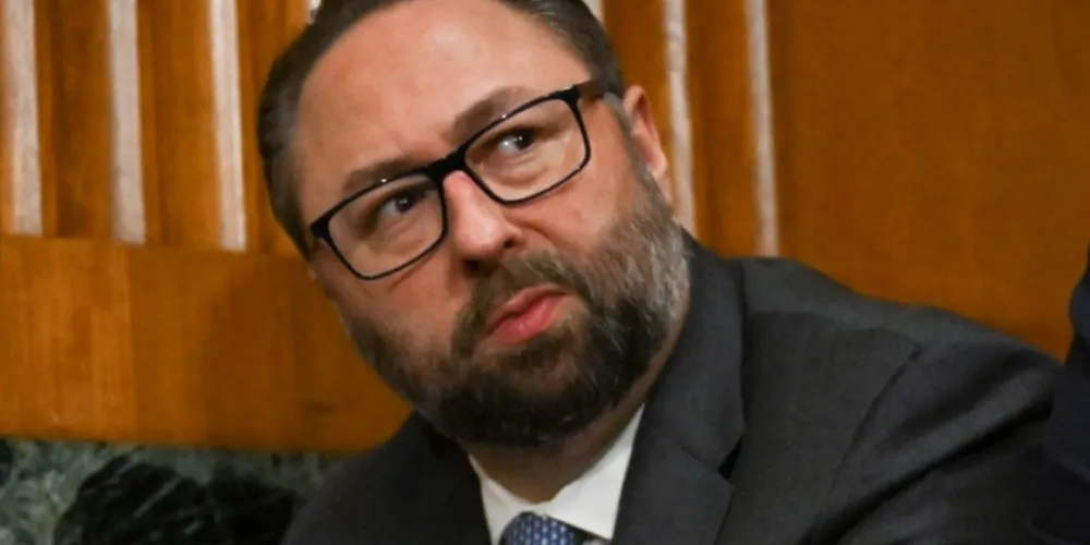 Jason Miller, um dos conselheiros do presidente dos Estados Unidos, Donald Trump