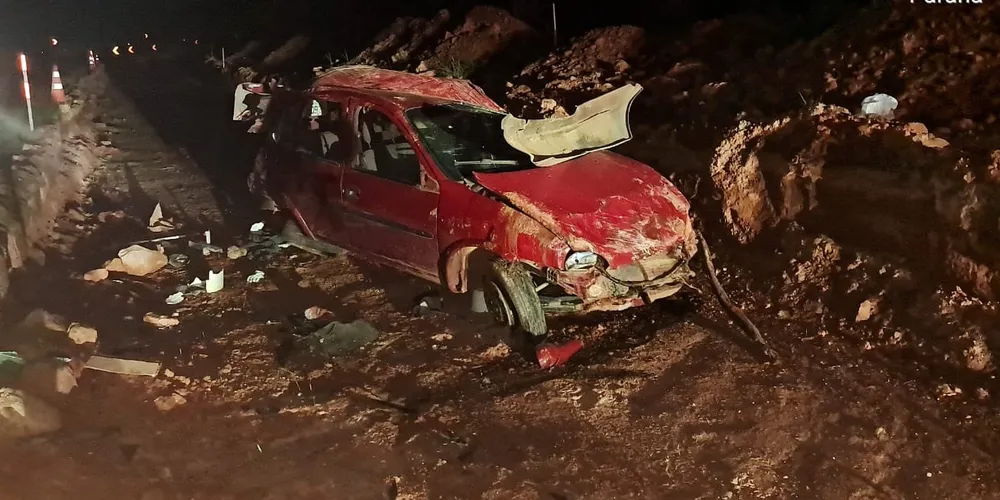 O veículo não tinha cadeirinha nem assento de elevação para a criança